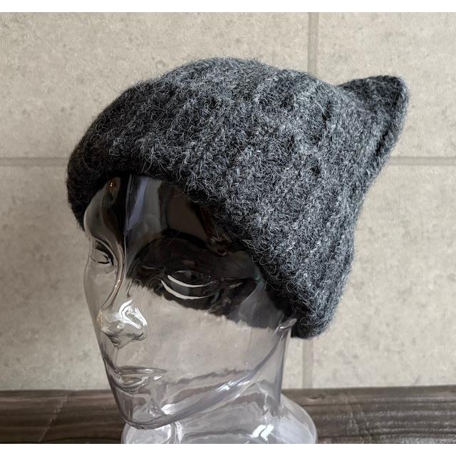 最短当日発送】 帽子 猫耳 ニットワッチ ニット帽 ビーニー