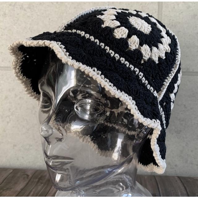 最短当日発送】 3色展開 帽子 バケット ハット クロシェ バケハ