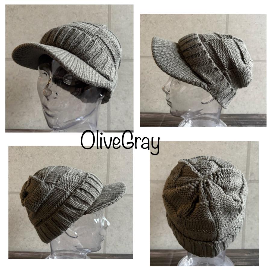 最短当日発送】 帽子 特価 ニット キャスケット スクエア編み ニット帽