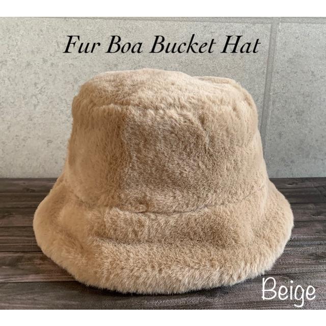 特価 帽子 バケハ ファー バケットハット 秋 冬 エコファー 起毛