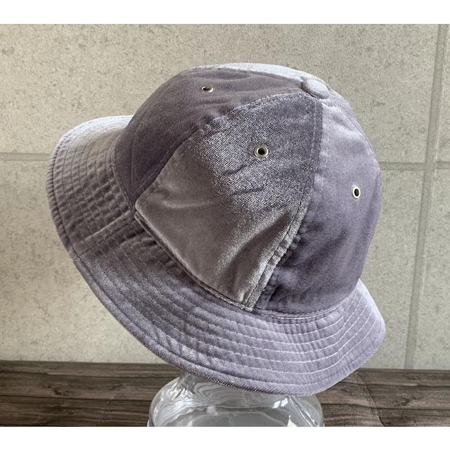 Compute ベロア 帽子 ハット レディース メンズ 特価 帽子 ベロア ベルベット メトロハット バケット 男女兼用