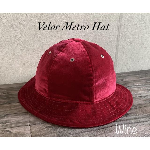 特価 帽子 ベロア ベルベット メトロハット バケット 男女兼用