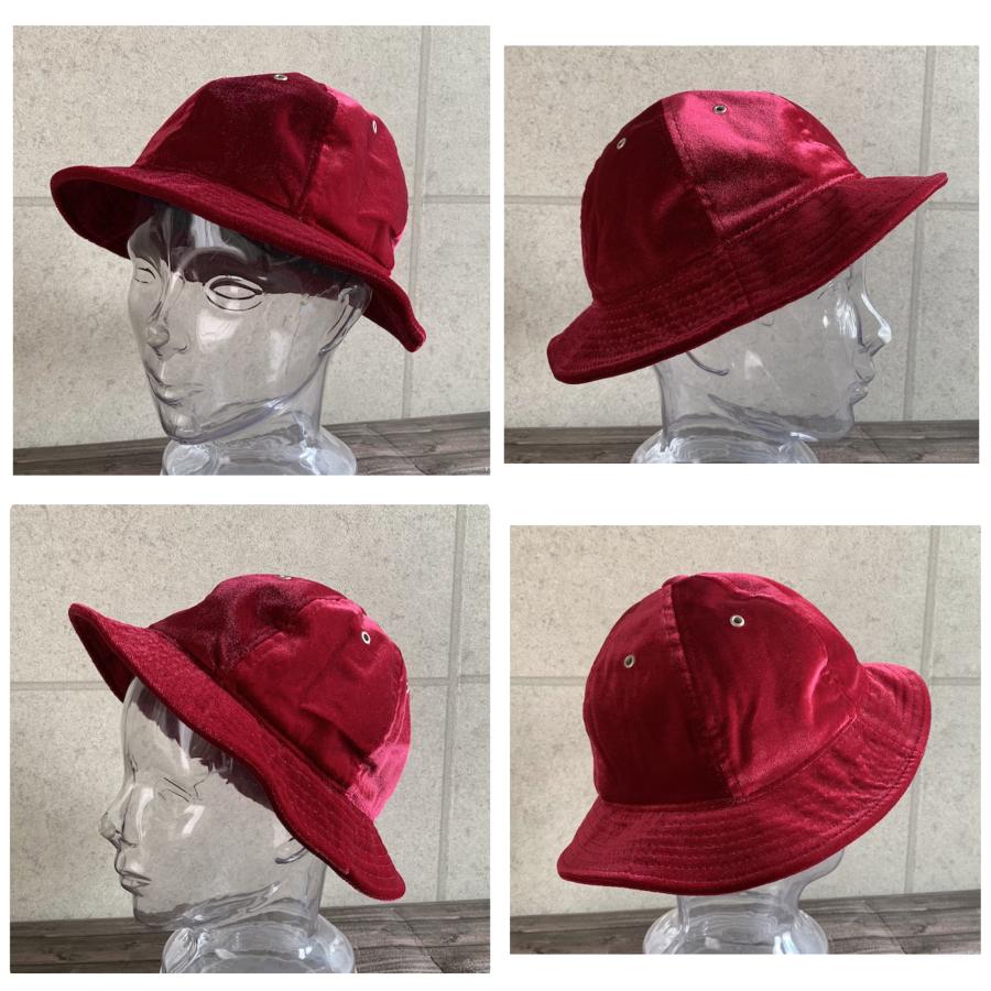 特価 帽子 ベロア ベルベット メトロハット バケット 男女兼用 バケハ