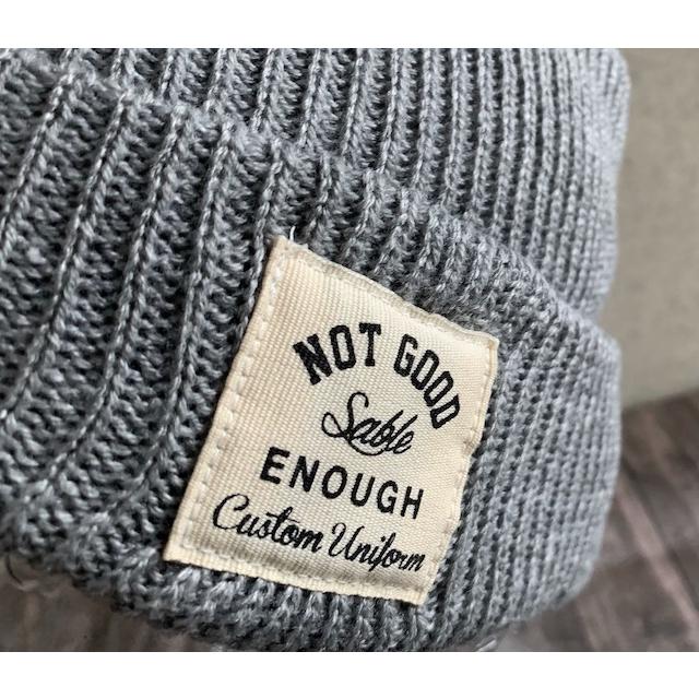 特価 4色展開 帽子 ワッペン ワッチ ニット帽 ビーニー 定番スタイル 