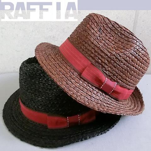 国内在庫 店内商品２点以上ご購入で送料無料 帽子 ストローハット 中