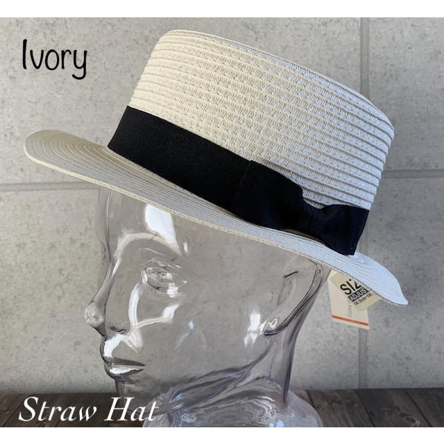 3色展開 帽子 カンカン帽 シンプル ストロー ハット ペーパー メンズ レディース 夏 定番 店内商品2点以上ご購入で送料無料 日よけ 春 男女兼用 有名人芸能人 カンカン帽