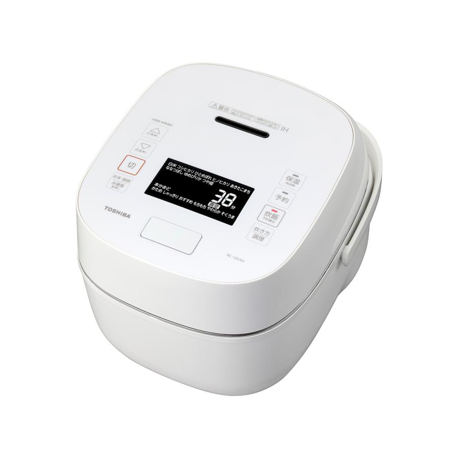 新品 TOSHIBA 真空圧力IH RC-10VXV(W) [グランホワイト] 炊飯器 東芝 