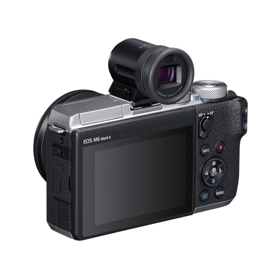 独創的独創的新品 Cano EOS M6 Mark II ダブルズームEVFキット
