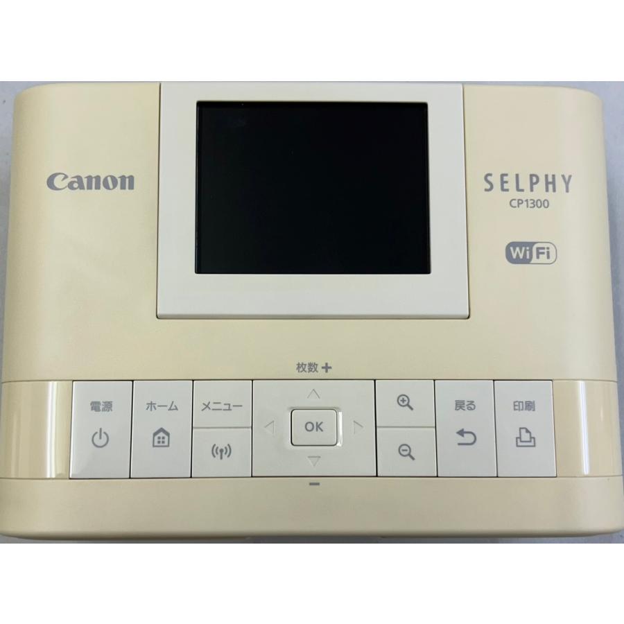 展示品 Canon SELPHY CP1300(WH) [ホワイト] コンパクトフォト 