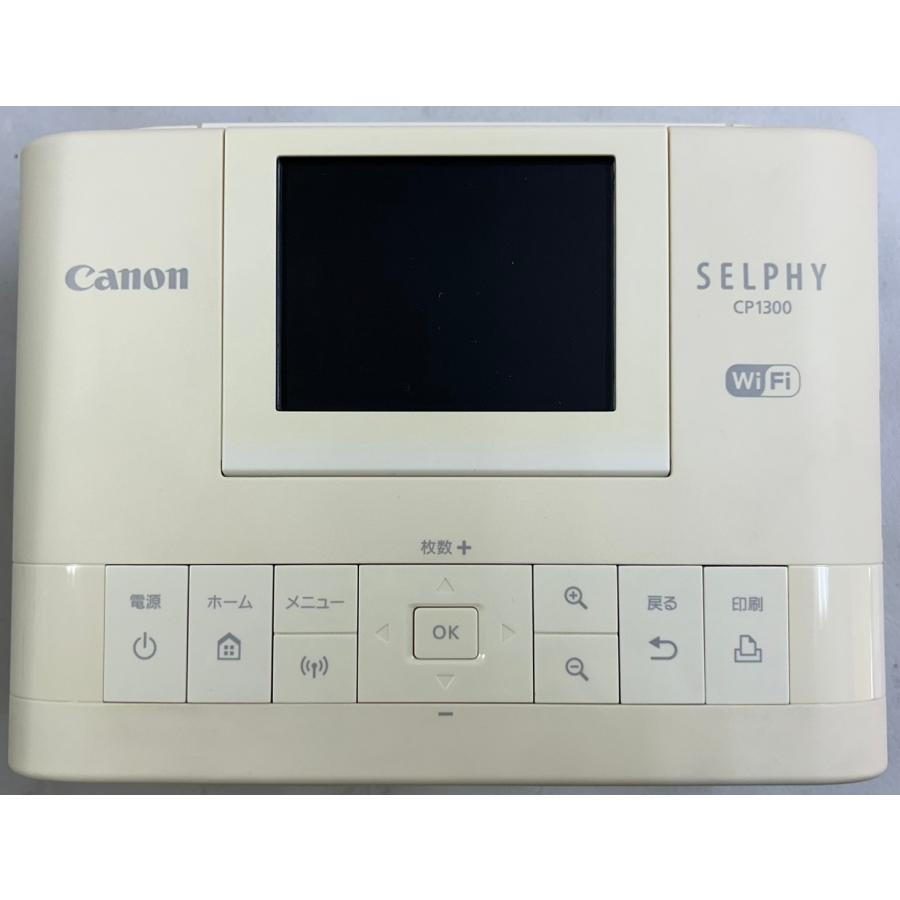 展示品 Canon SELPHY CP1300CARDPRINTKIT(WH) [ホワイト] コンパクト 