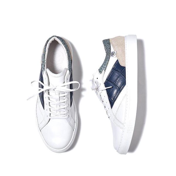 レザー スニーカー 本クロコサブマリン 本パイソンライトブルー 国産 大人 革靴 紳士靴 牛革 人気 メンズ シューズ バジョルゴ Bajolugo B1 1 2102 08 Gct Yahoo ショップ 通販 Yahoo ショッピング