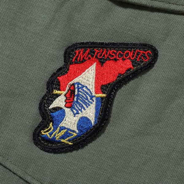 BUZZ RICKSON'S バズリクソンズ BUZZRICKSON'S 長袖 コットン サテン SHADE107 DEMILITARIZED ...
