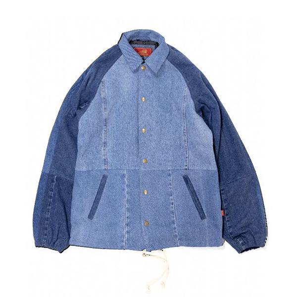 【本日掲載終了】ink リメイクデニムコーチジャケット Lサイズ 本日掲載終了】ink リメイクデニムコーチジャケット Lサイズ ink