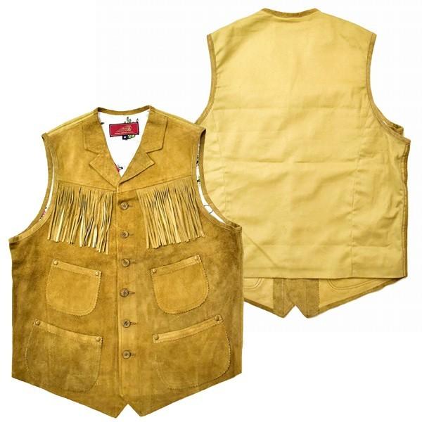 カウスウェード ウェスタン ベスト COW SUEDE VEST フリンジ コレクション 本革 インディアン モトサイクル INDIAN MOTOCYCLE IL-235