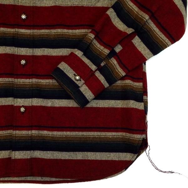 INDIAN MOTOCYCLE（インディアンモトサイクル） 長袖 ボーダー ワーク