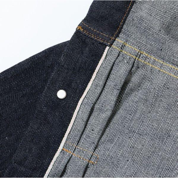 シュガーケーン SUGAR CANE Tバック ジージャン デニムジャケット 13oz. DENIM BLOUSE 1936 MODEL 東洋 復刻 SC11936Tの画像
