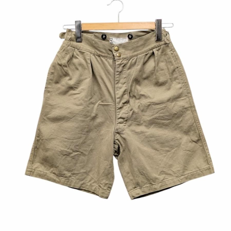 MILITARY ミリタリー ショートパンツ L ベージュ 【古着】【中古】【送料無料】 MILITARY（ミリタリー） MILITARY AUSTRALIAN ARMY WORKMASTER