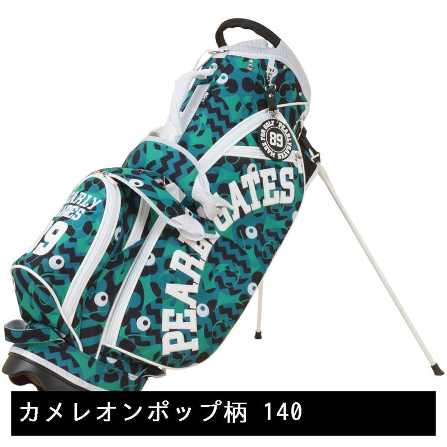 パーリーゲイツキャディーバック カメレオン柄