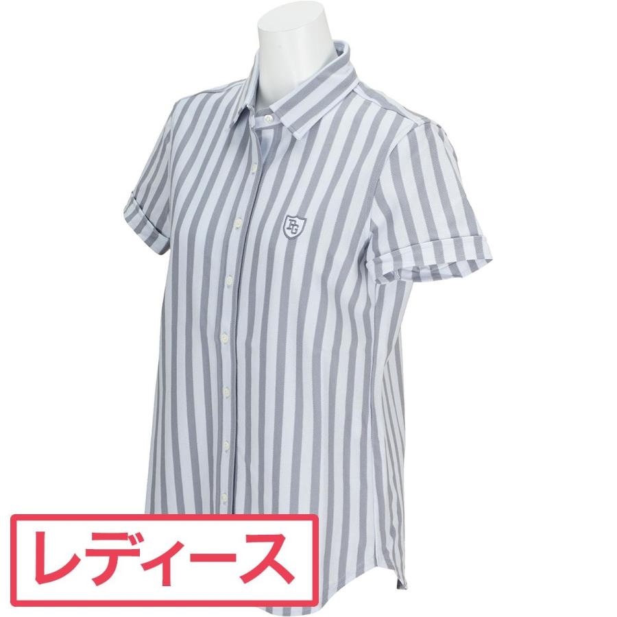 パーリーゲイツ Pearly Gates ツイル鹿の子 ストライプ 半袖シャツ レディス Pearly Gates By Gdo Yahoo 店 通販 Yahoo ショッピング