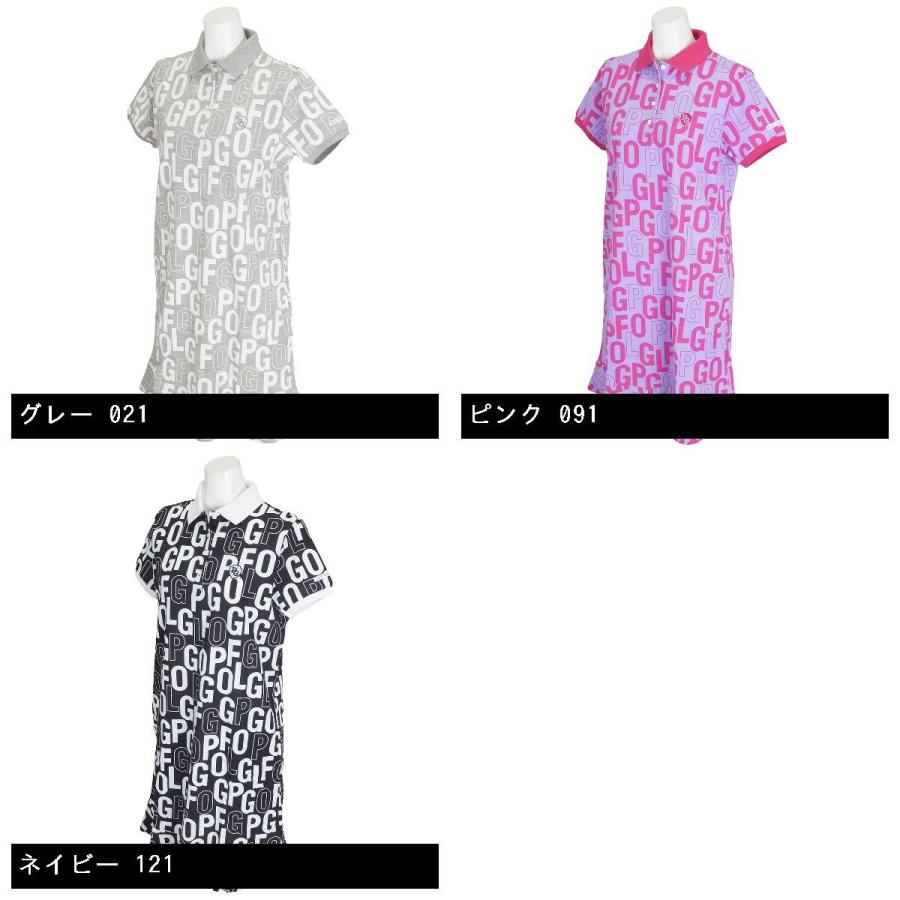 パーリーゲイツ Pearly Gates Wフェイス鹿の子 ロゴ柄ワンピース レディス Pearly Gates By Gdo Yahoo 店 通販 Yahoo ショッピング