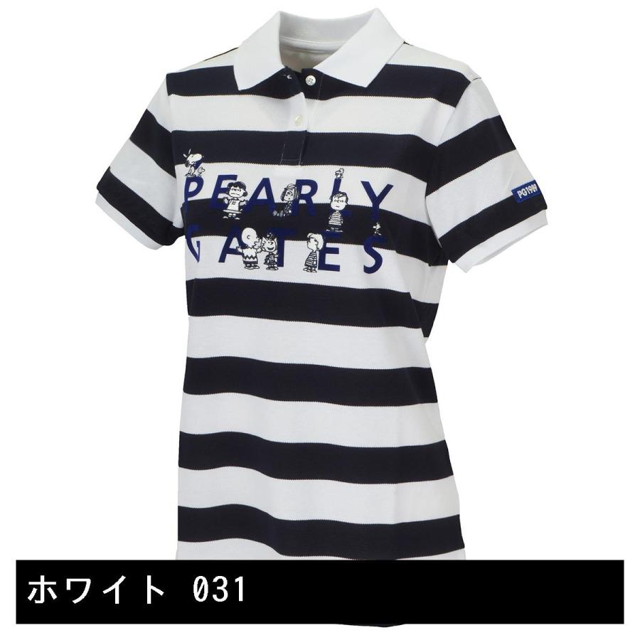日本最大のブランド Pearly パーリーゲイツ Gates レディス 半袖ポロシャツ Snoopy ボーダー 鹿の子 レディースウエア Www Rankinengineering Com