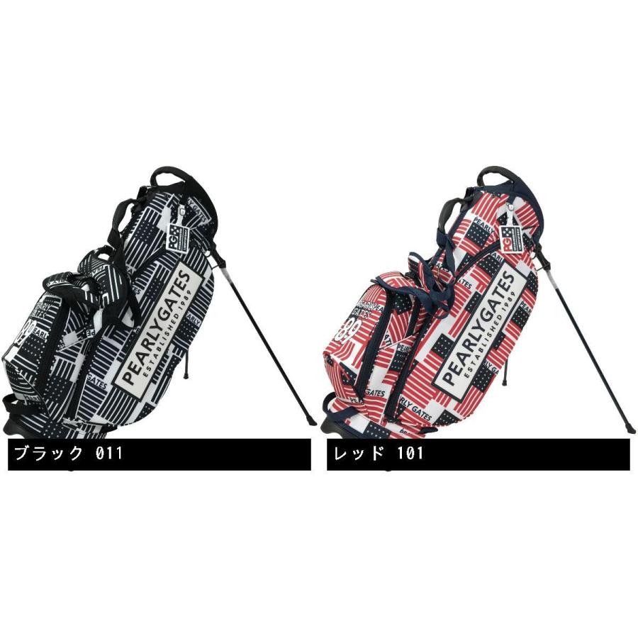 パーリーゲイツ PEARLY GATES 星条旗総柄 キャディバッグ :0000626739