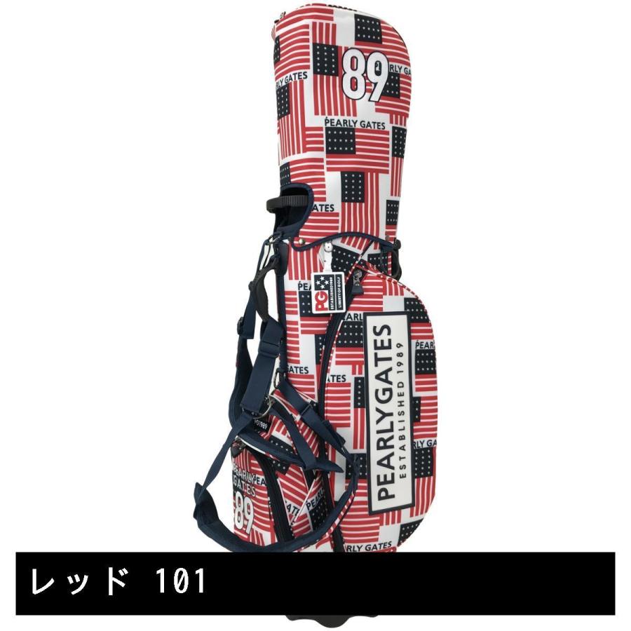 パーリーゲイツ PEARLY GATES 星条旗総柄 キャディバッグ :0000626739