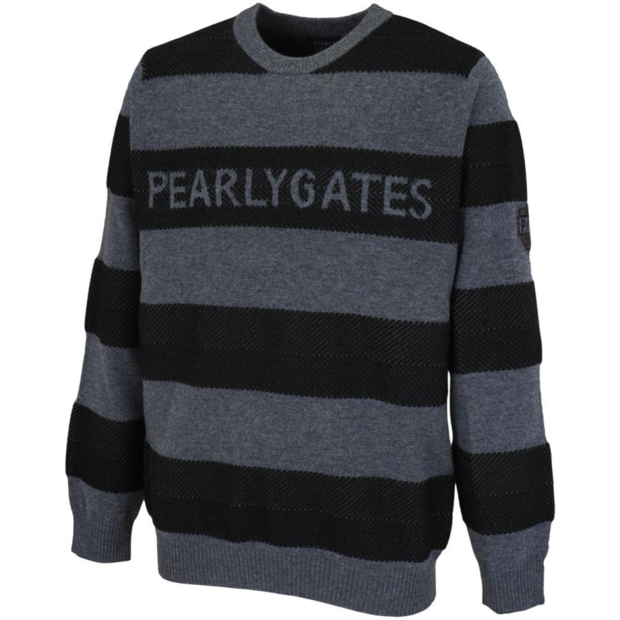 パーリーゲイツ PEARLY GATES スレットボーダー 長袖セーター