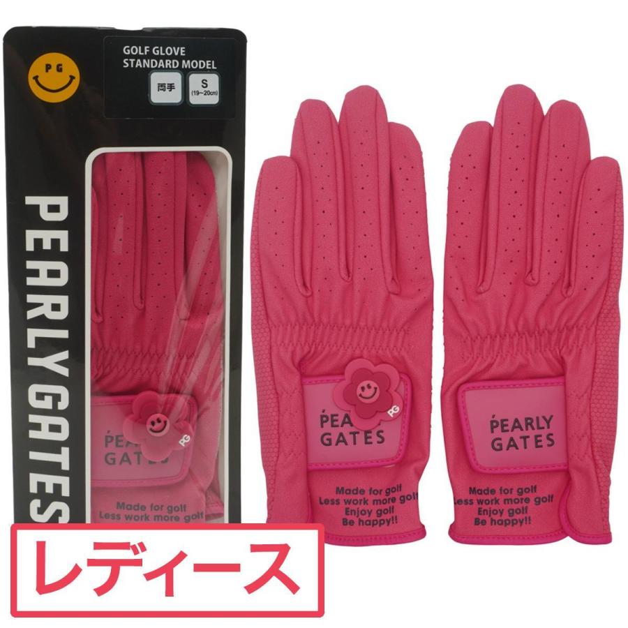 パーリーゲイツ PEARLY GATES 合皮グローブ 両手用 レディス