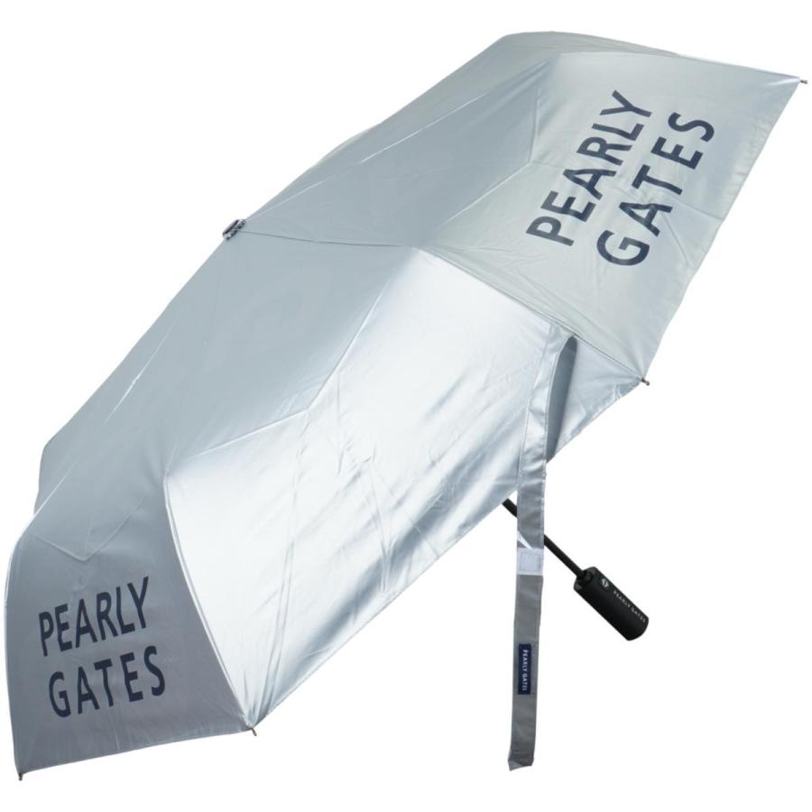 パーリーゲイツ PEARLY GATES OUTロゴ 折りたたみUV傘 :0000639535
