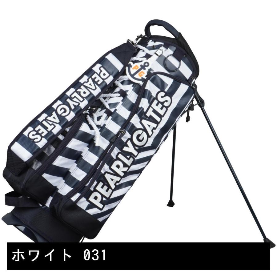 パーリーゲイツ PEARLY GATES ダズルボーダー スタンドキャディバッグ