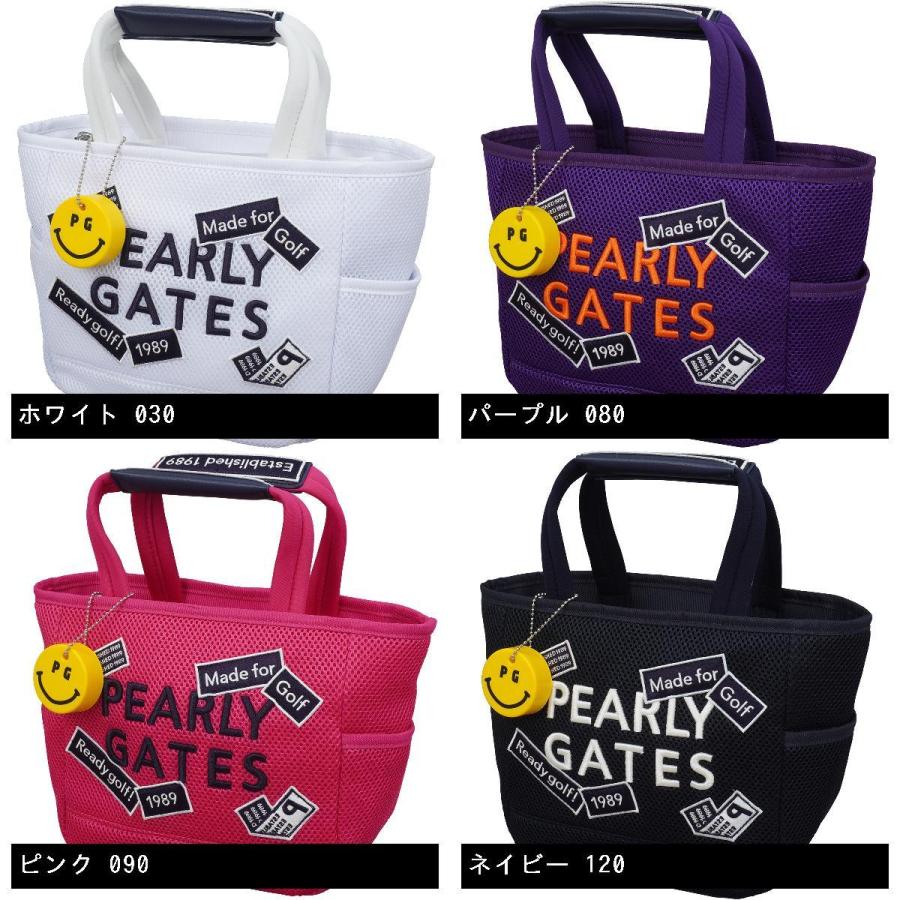 パーリーゲイツ PEARLY GATES ステッカー柄ワッペン カートバッグ 
