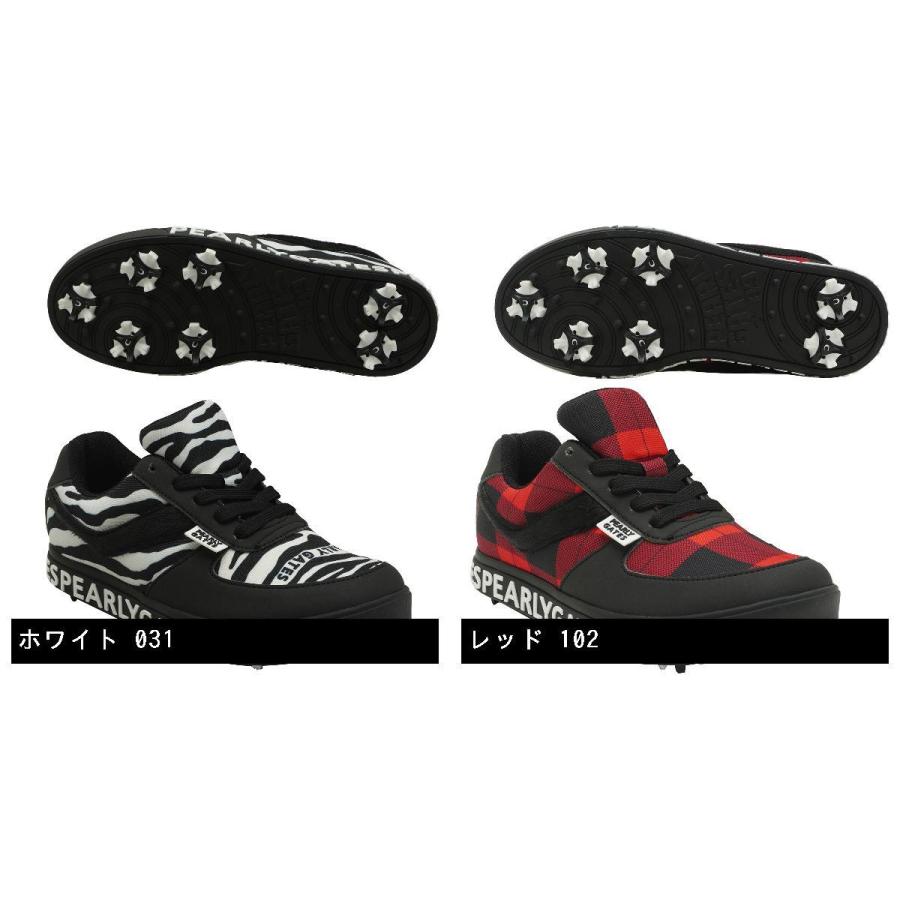 パーリーゲイツバッファローチェック柄シューズ