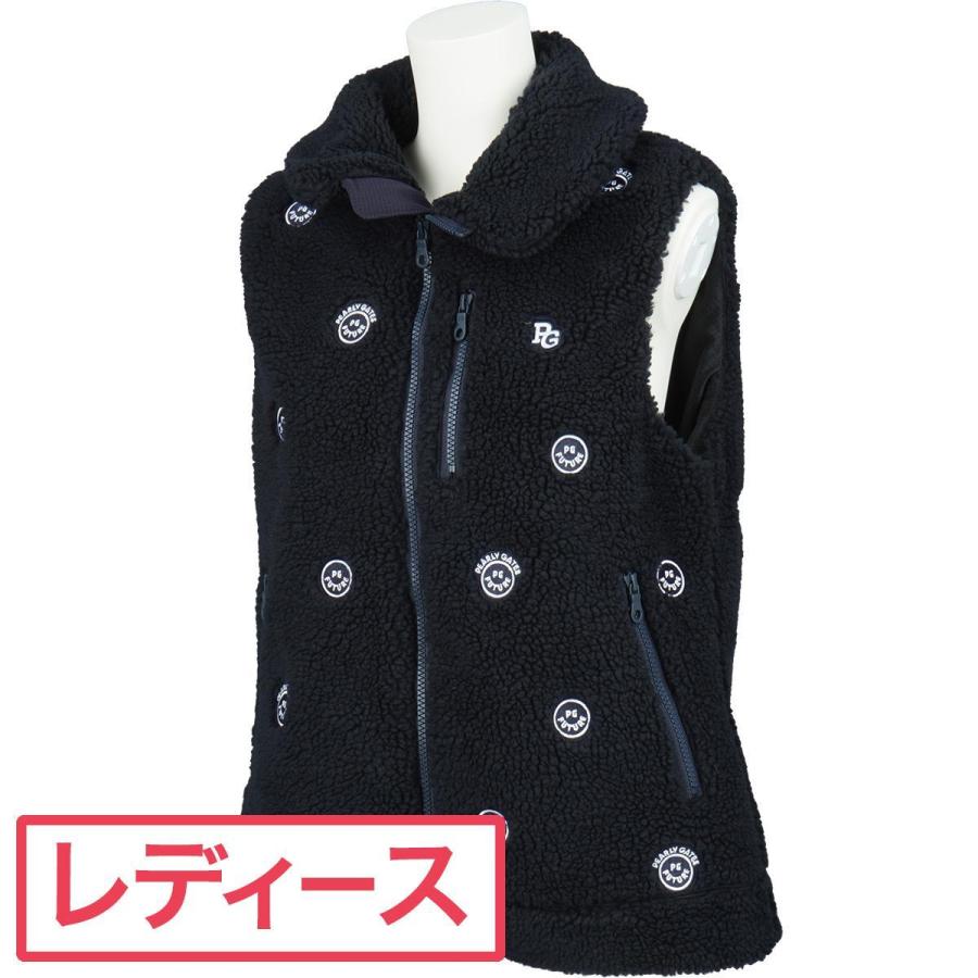 オンライン売れ筋 パーリーゲイツ Pearly Gates エコペットハイパイルジャガード布帛ベスト ゴルフウェア レディース 秋冬 レディス 公式購入 激安 Www Superavila Com