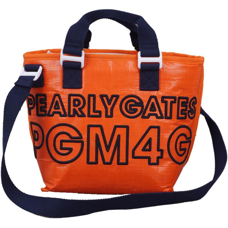 パーリーゲイツPGG ショルダービックロゴハイネック&保冷カートバック