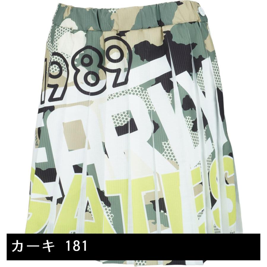 パーリーゲイツ PEARLY GATES ドットエアー カモ柄ロゴパネルプリントスカート レディス outletwear