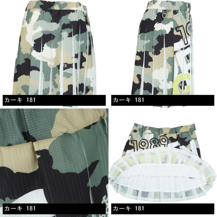 パーリーゲイツ PEARLY GATES ドットエアー カモ柄ロゴパネルプリントスカート レディス outletwear