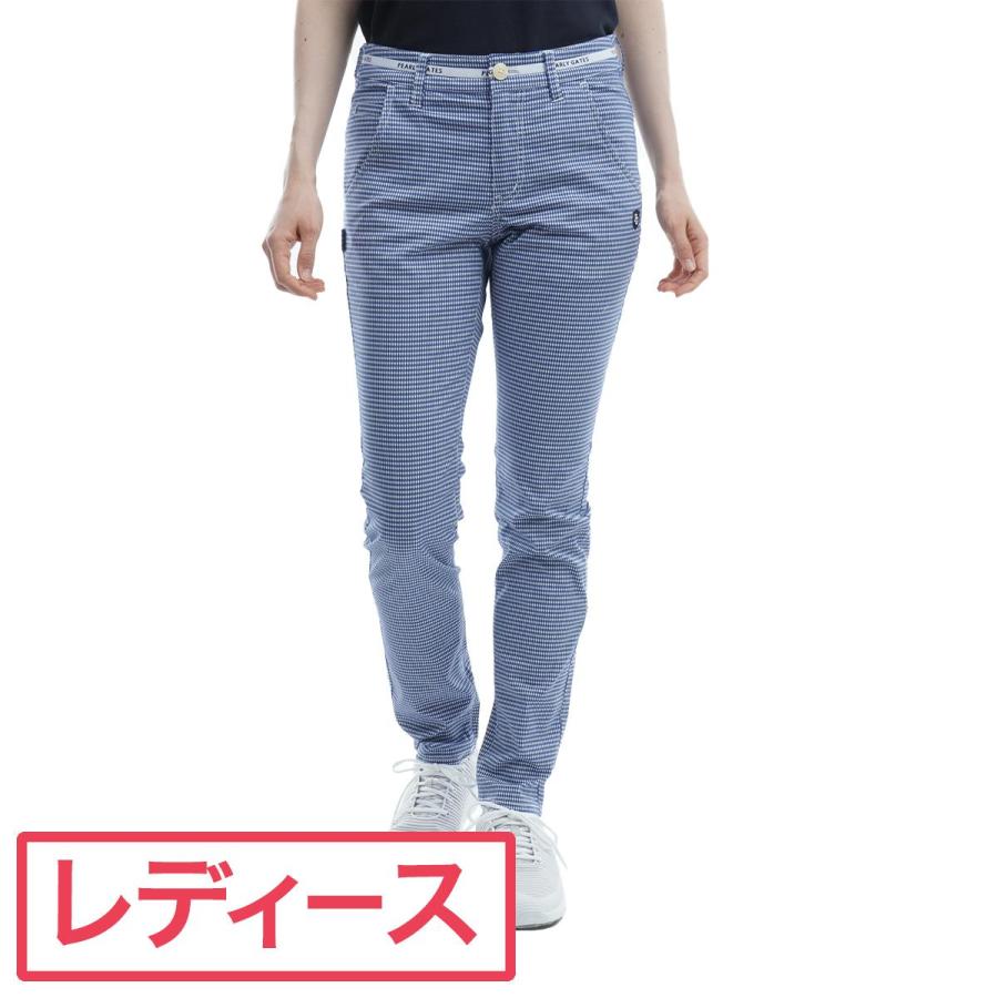 パーリーゲイツ PEARLY GATES プラスクール ビッグ千鳥柄 ストレッチ