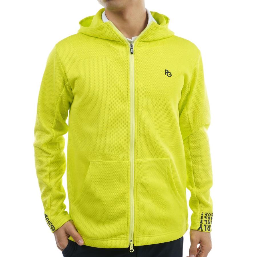 パーリーゲイツ PEARLY GATES イレギュラーハニカムメッシュ パーカー  