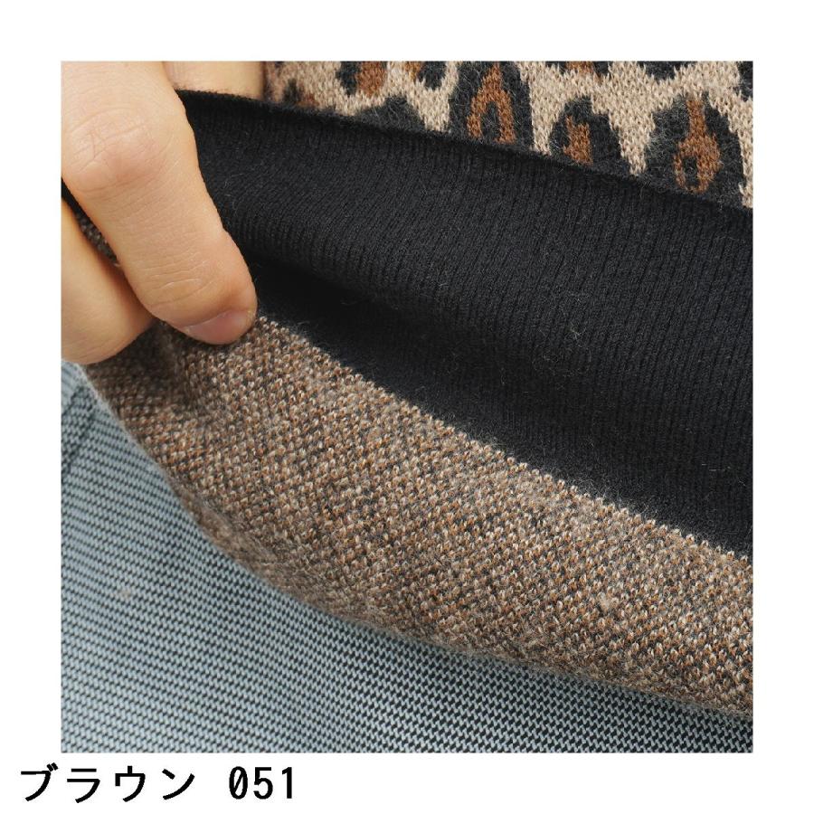 PEARLY GATES（パーリーゲイツ） カシミヤ レオパード柄 ダブルジャ