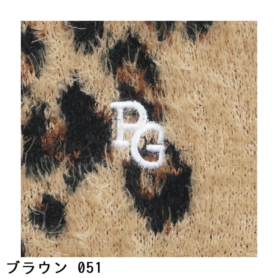 パーリーゲイツ ニットセーター チェック ブラックウォッチ 茶色 ブラウン