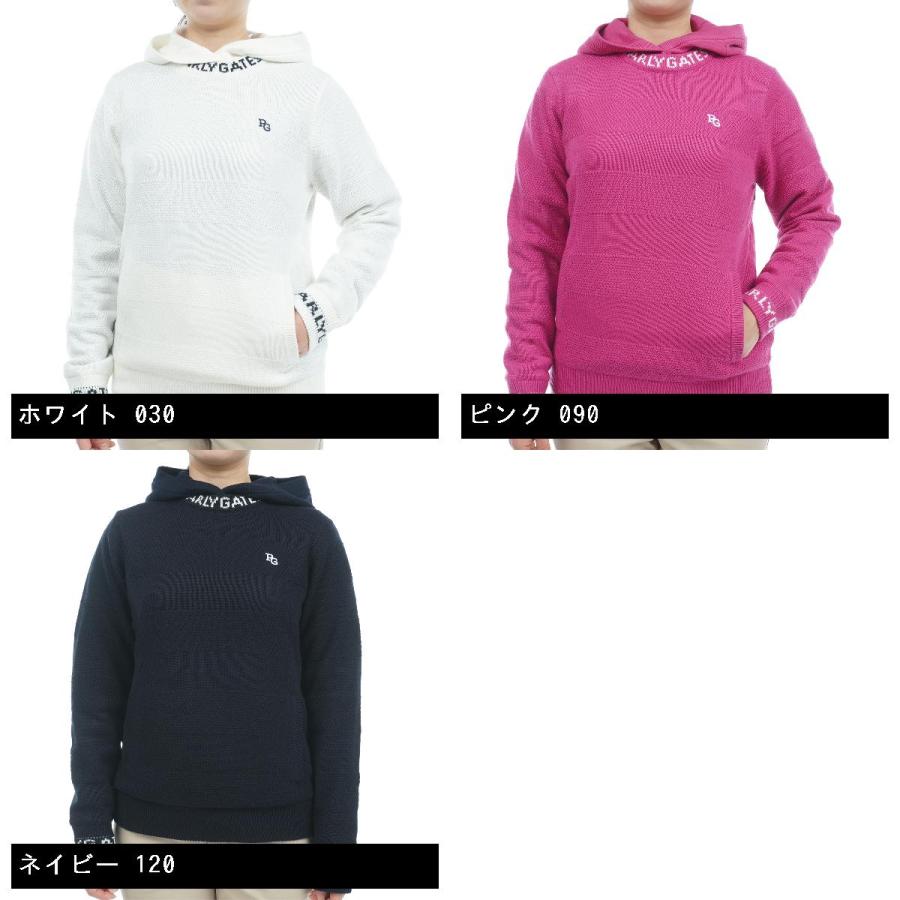 人気完売品パーリーゲイツカシミヤタッチ天竺鹿の子ニットプルオーバーサイズ2 パーリーゲイツ カシミヤタッチ天竺×鹿の子ボーダー＆長袖セーター（2