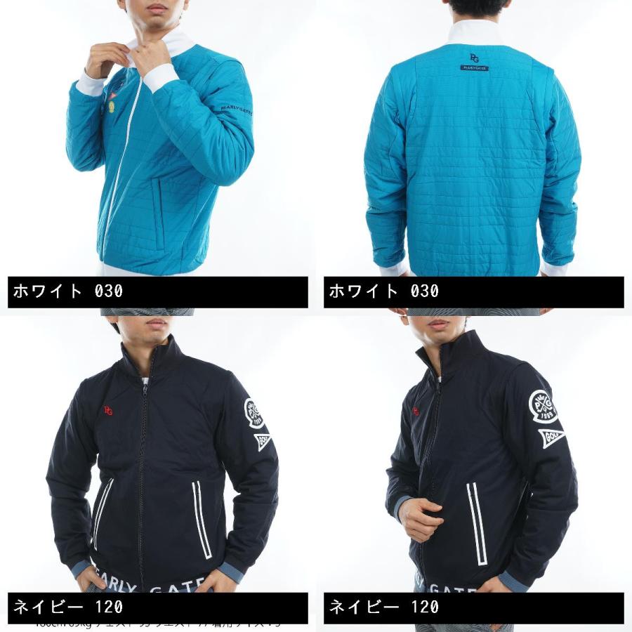 パーリーゲイツ PEARLY GATES PERTEX QUANTUM AIR×レオフィール リバーシブル ストレッチ2WAYブルゾン 