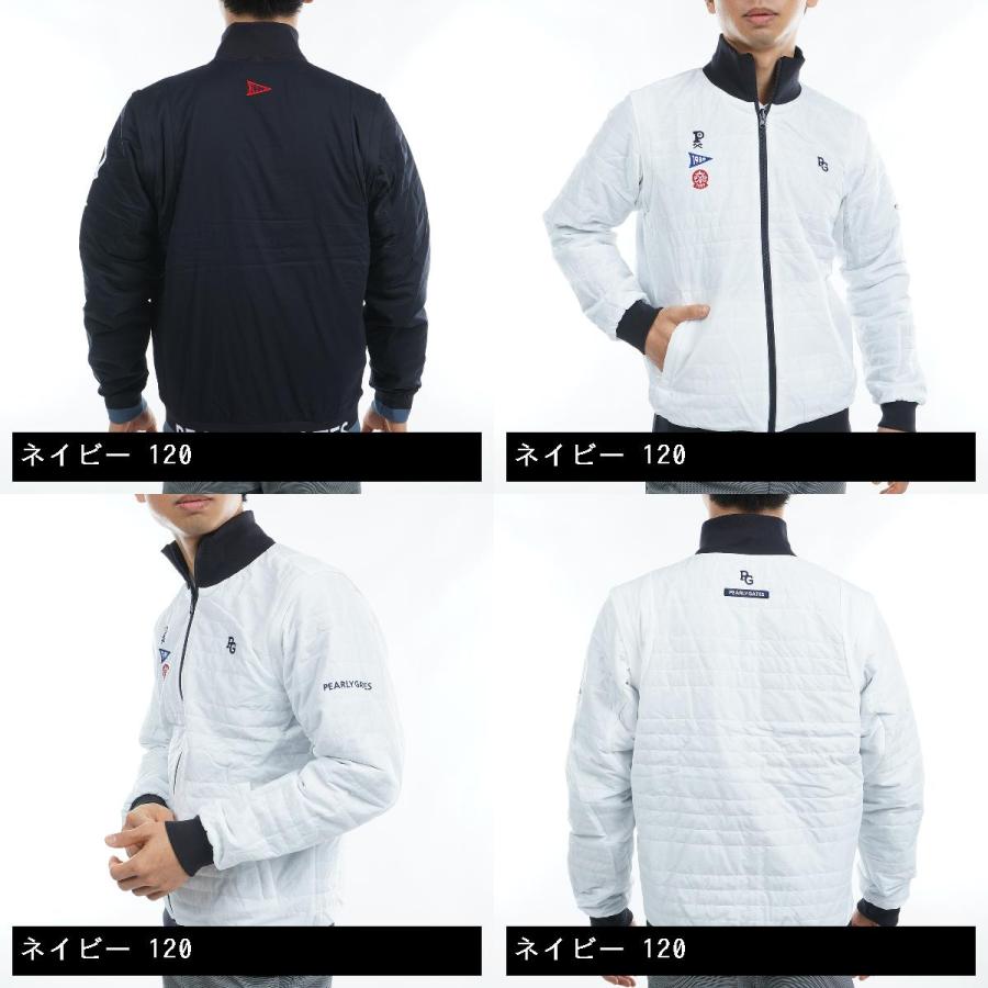 パーリーゲイツ PEARLY GATES PERTEX QUANTUM AIR×レオフィール リバーシブル ストレッチ2WAYブルゾン 