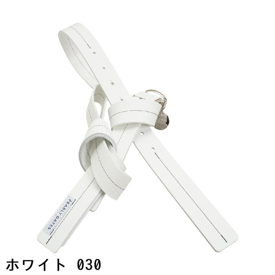 PEARLY GATES（パーリーゲイツ） レザーリボンベルト レディス