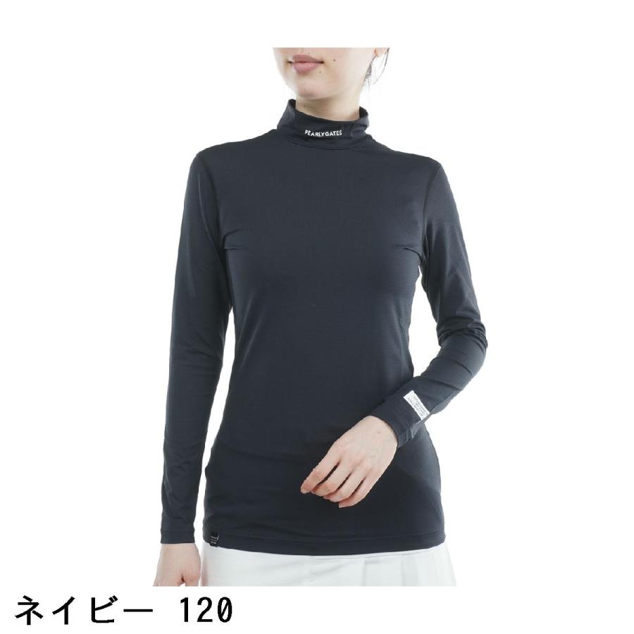 パーリーゲイツ　ベア天竺メッシュ 長袖インナーシャツ レディス PEARLY GATES パーリーゲイツ ベア天竺メッシュ 長袖シャツ