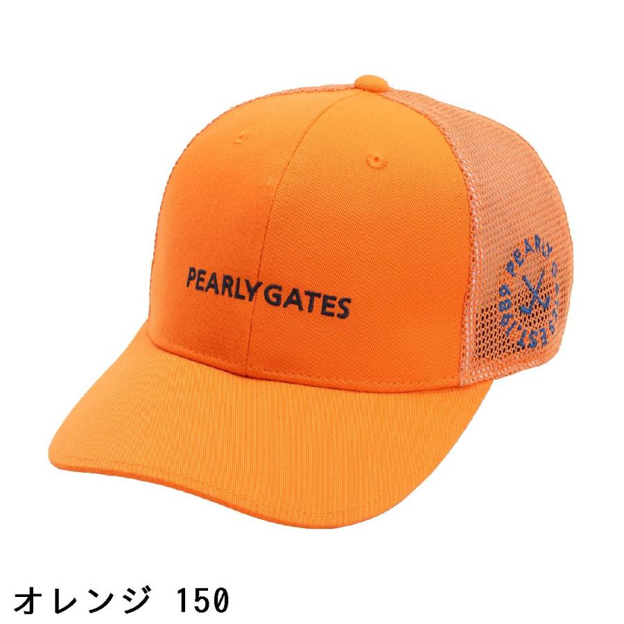 パーリーゲイツ PEARLY GATES ツイル×メッシュ キャップ｜gdoshop2｜04