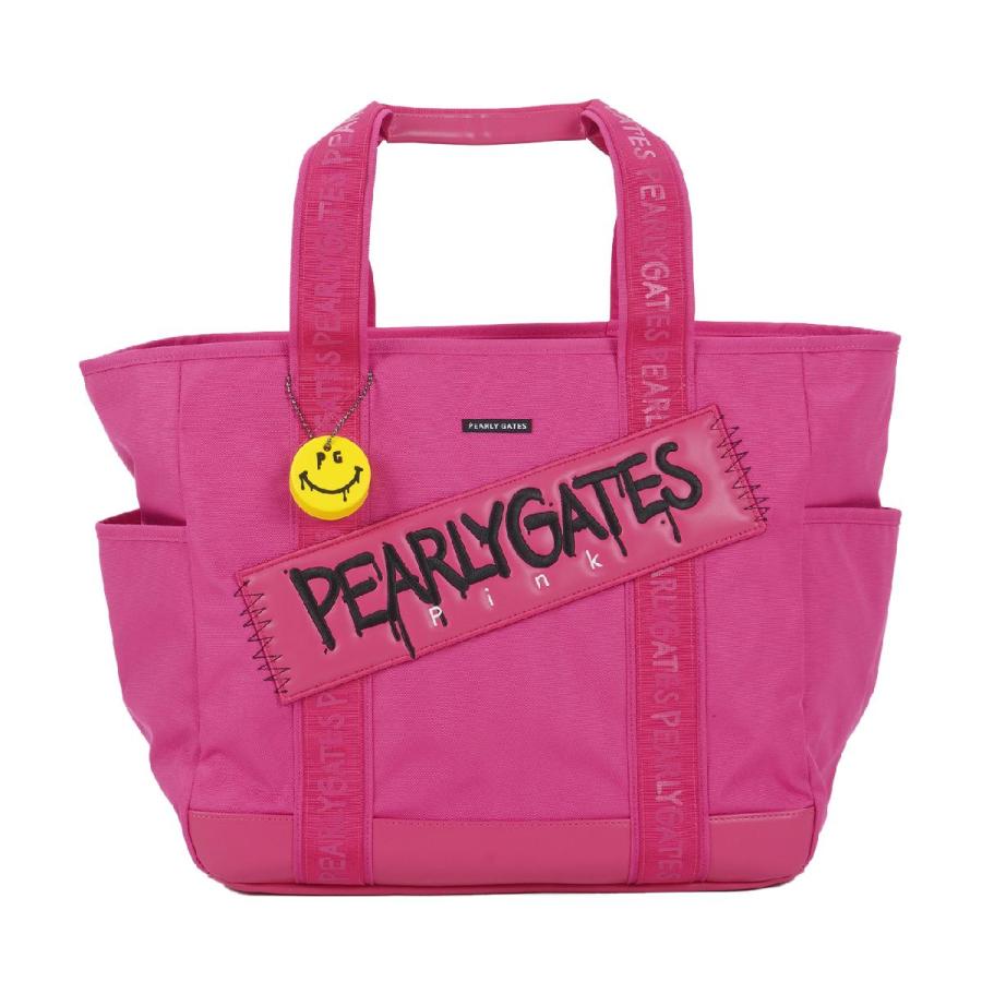 パーリーゲイツ PEARLY GATES ペイントロゴ ロッカーバッグ