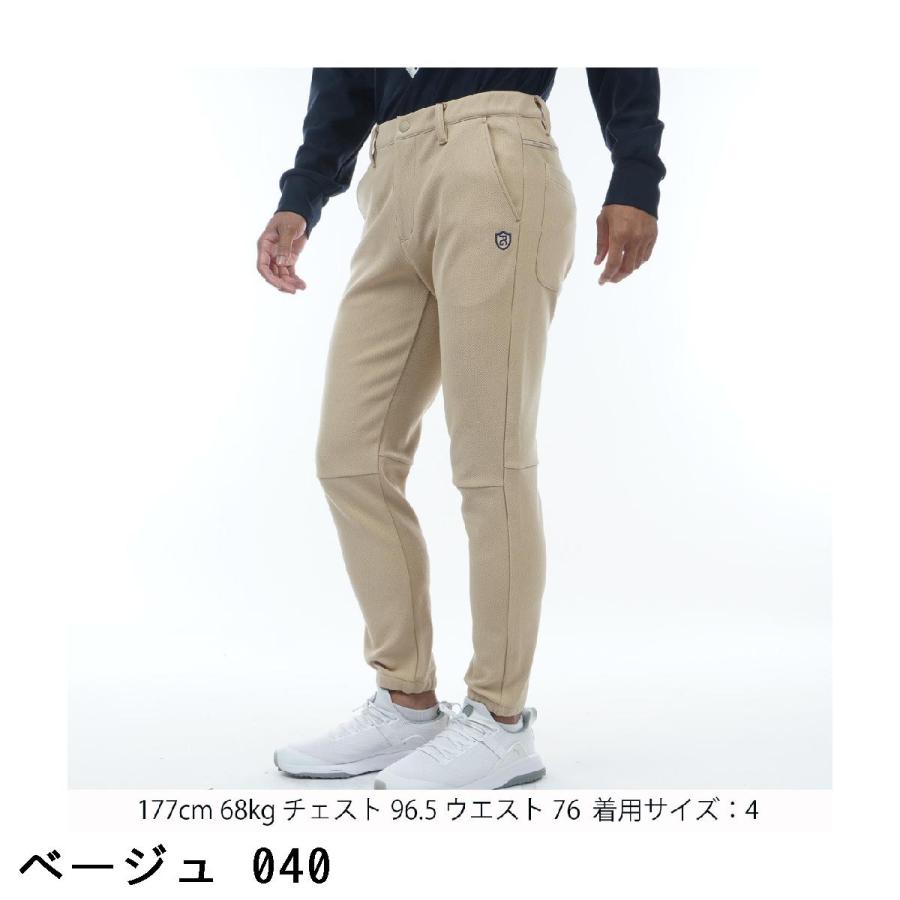 PEARLY GATES TEXBRIDストレッチヘリンボーン ジョガーパンツ PEARLY