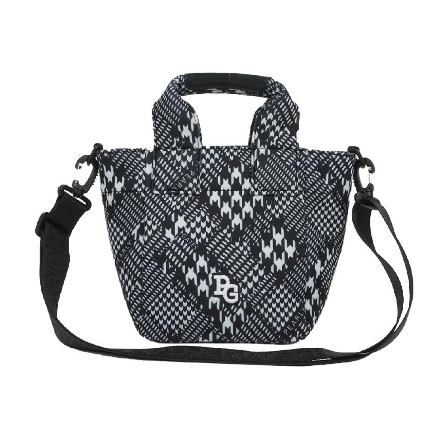 PEARLY GATES - パーリーゲイツ　カートバッグ　千鳥アーガイル　ゴルフ　PEARLY GATES パーリーゲイツ PEARLY GATES 千鳥アーガイル柄カートバッグ